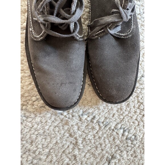 John Varvatos Star USA Chukka Boots Shoes Grey Suede Size 11 M Mens - Picture 7 of 9